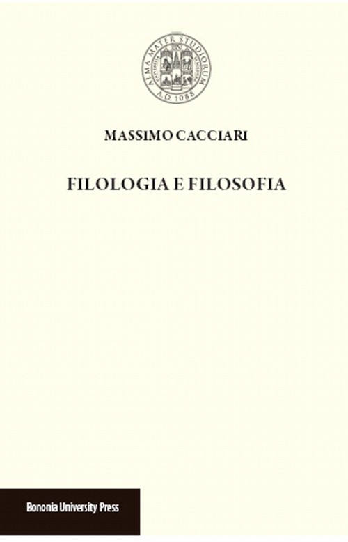 Filologia e filosofia - Bologna University Press
