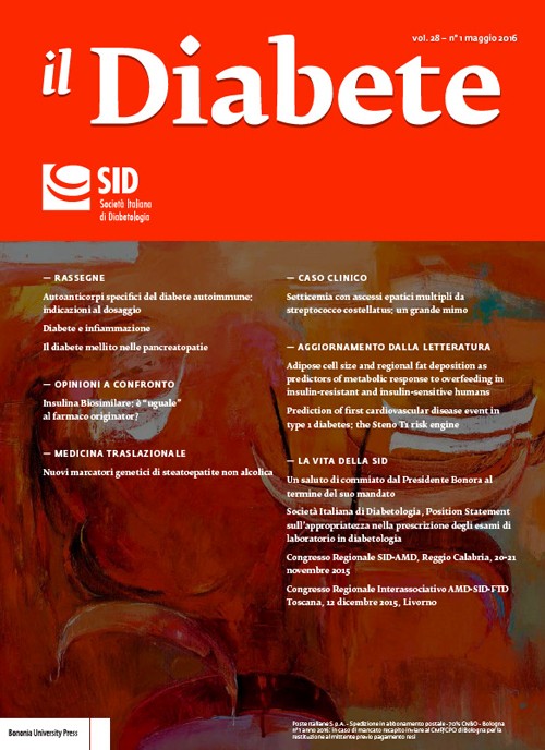 Il Diabete - Bologna University Press