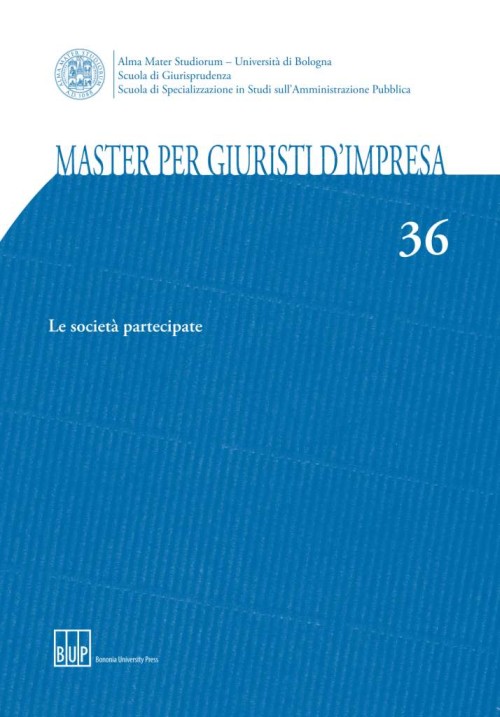 36. Le società partecipate - Bologna University Press