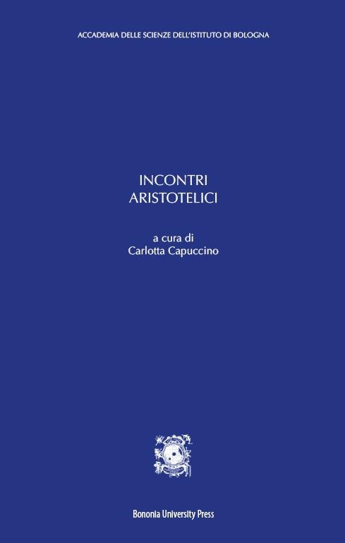 Incontri aristotelici - Bologna University Press