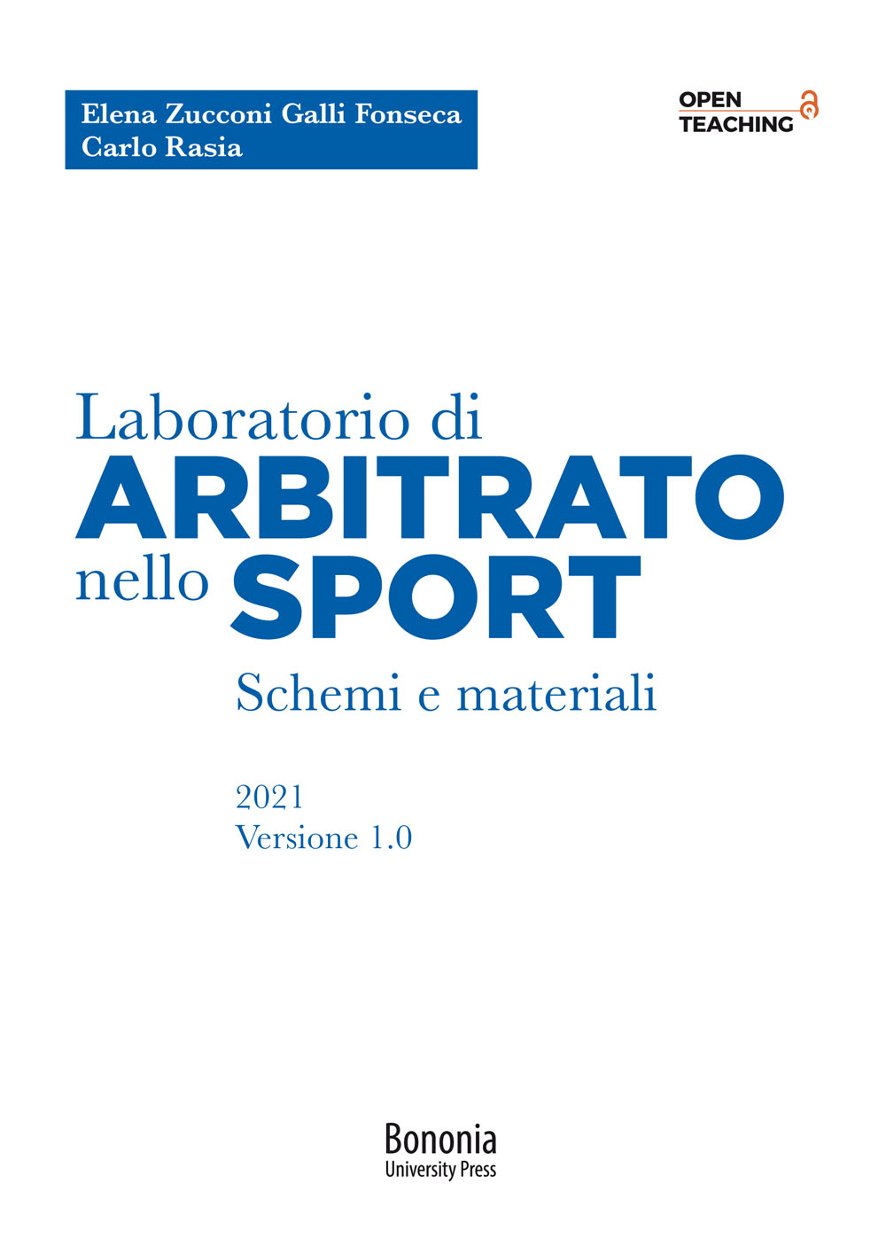 Laboratorio di arbitrato nello sport - Bologna University Press