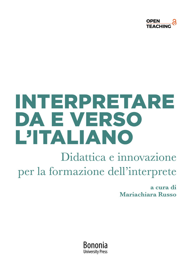 Interpretare da e verso l’Italiano - Bologna University Press