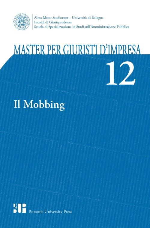 12. Il mobbing - Bologna University Press