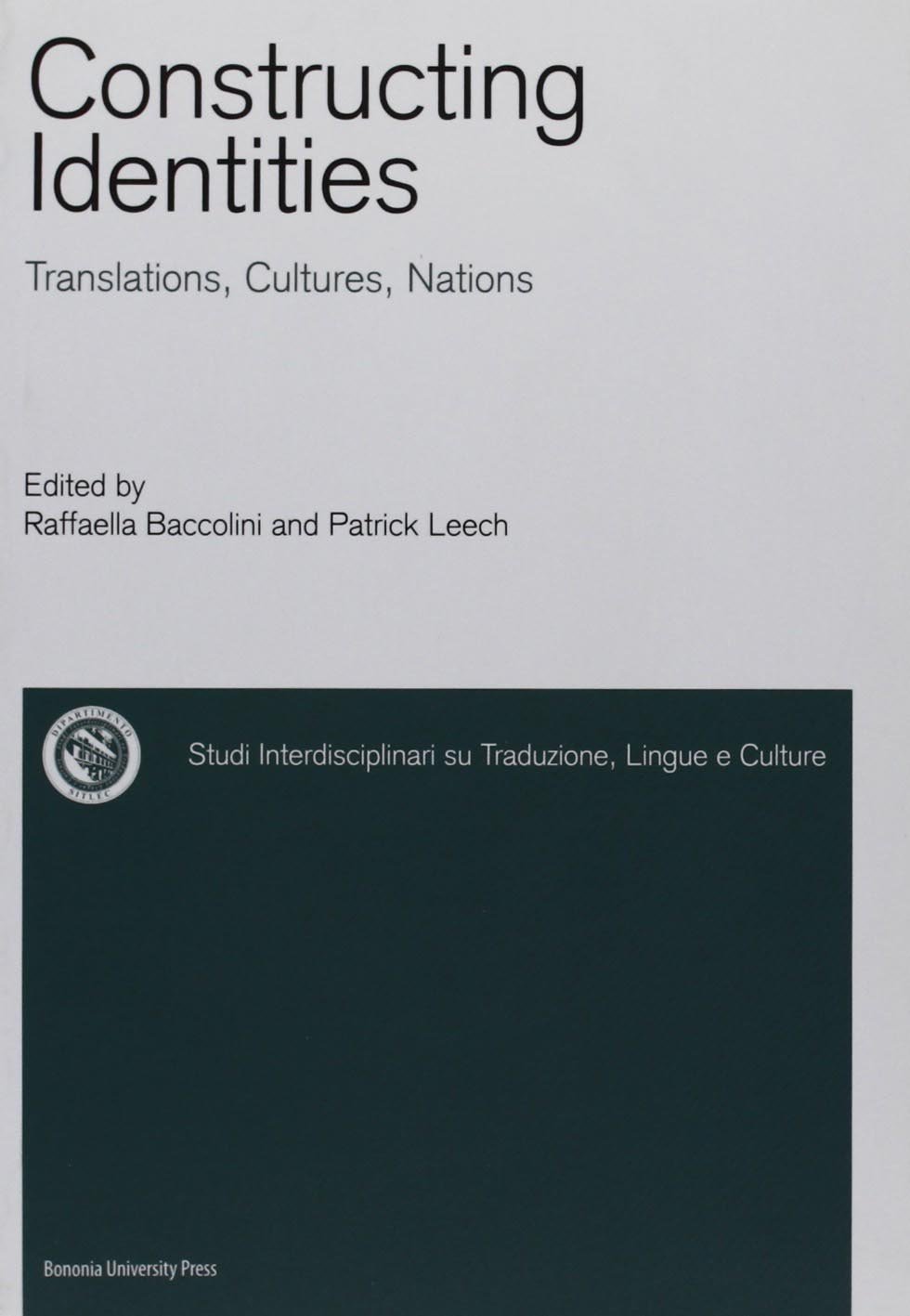 Constructing identities - Bologna University Press