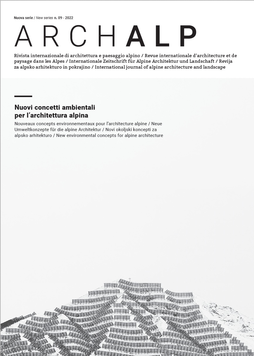 ArchAlp n.9 – 2022 - Bologna University Press