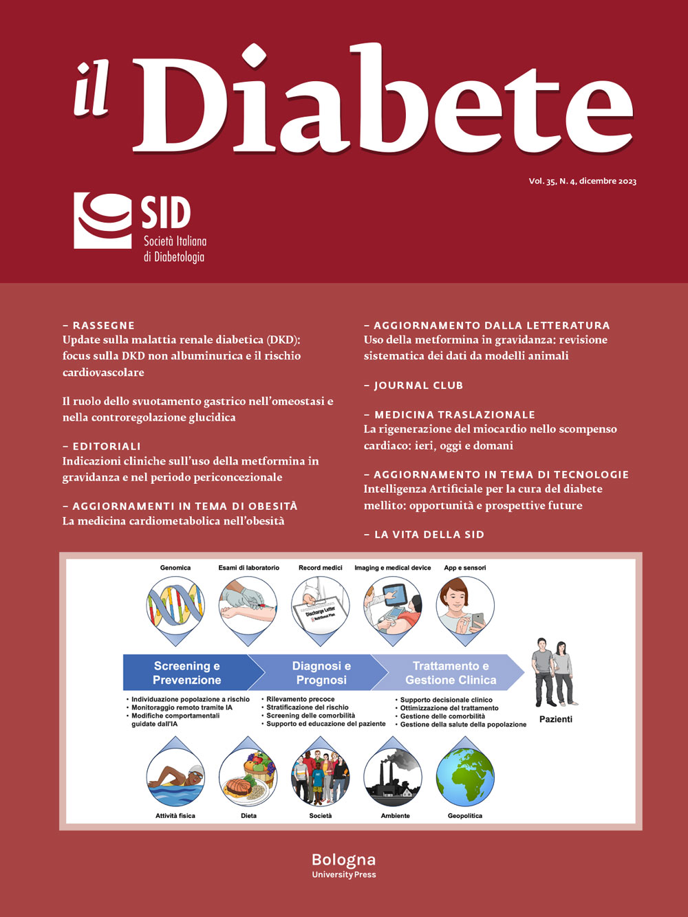 il Diabete vol. 35 n. 4 dicembre 2023 - Bologna University Press